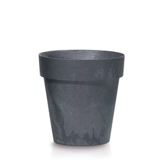 Vazonas gėlėms Cube Beton Effect Antracitas, įv. dydžių