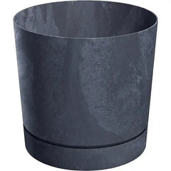 Vazonas gėlėms TUBO BETON EFFECT Antracitas
