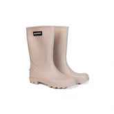 Ilgi guminiai batai SWAMPOK, kreminė spalva, 40 dydis