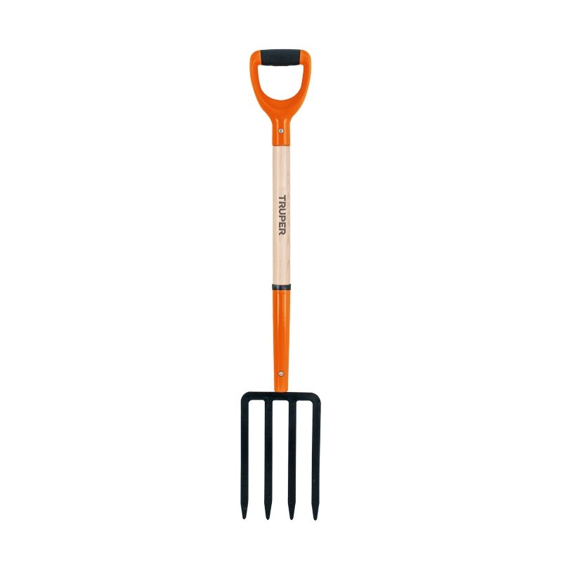 Truper sodo šakė 4-ražų su mediniu kotu 170X760mm