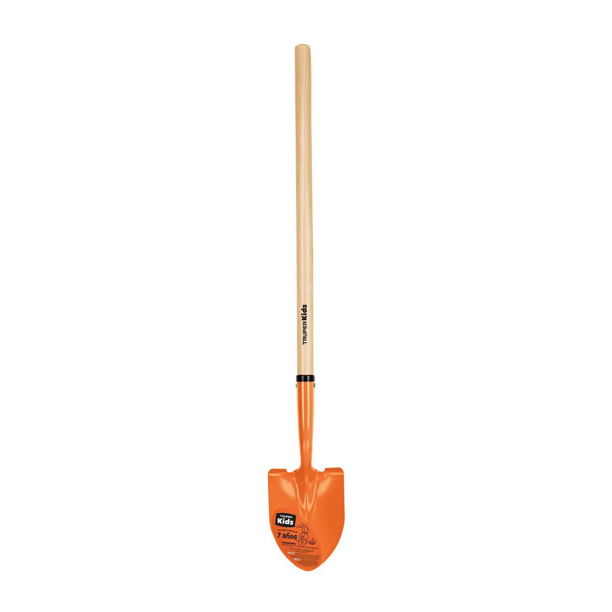 Truper kastuvas vaikams, medinė rankena 76cm
