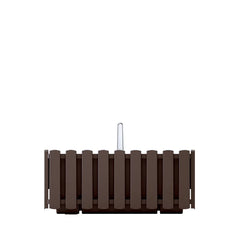 Lovelis gėlėms BOARDEE FENCYCASE 162x180x380