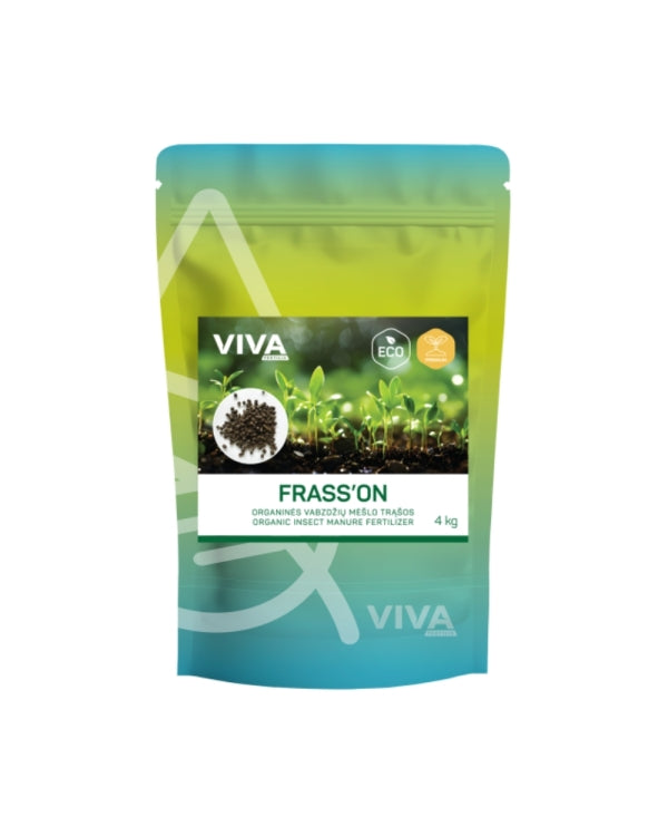 Organinės vabzdžių mėšlo trąšos FRASS’ON, 4 kg