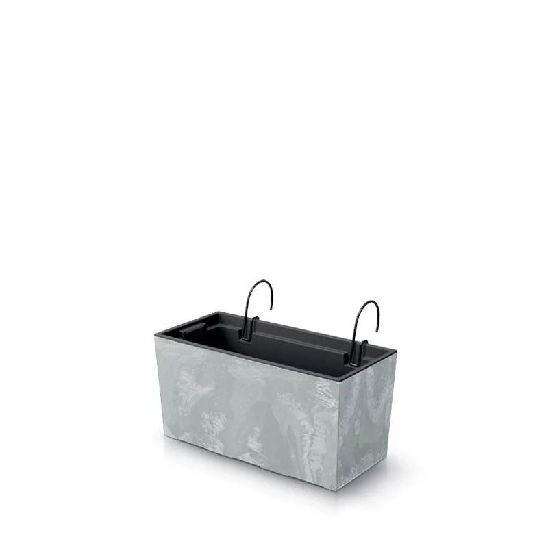 195x185x395 Vazonas gėlėms URBI CASE BETON EFFECT