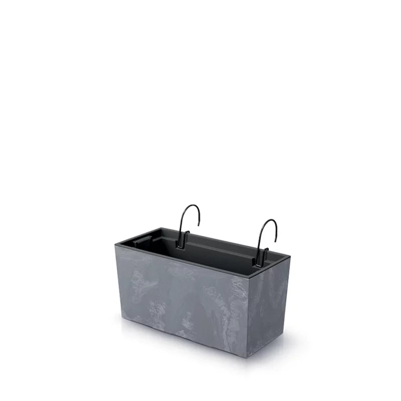 195x185x395 Vazonas gėlėms URBI CASE BETON EFFECT