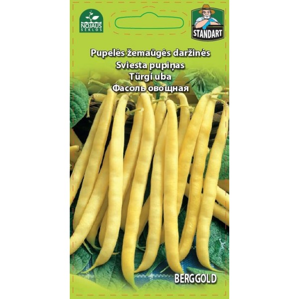 DARŽINĖS ŽEMAŪGĖS PUPELĖS (ŠPARAGINĖS) BERGGOLD 10g