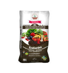 Komposto mišinys "EcoGarden" su CONDIT, 20l