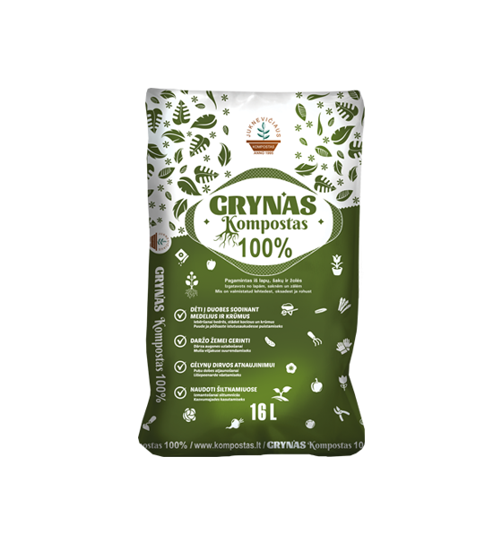 Grynas kompostas, 16l