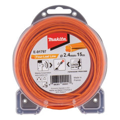 Pjovimo gija Makita; 2,4 mm x 15 m