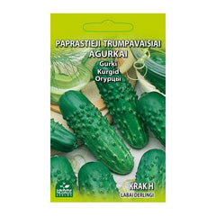 PAPRASTIEJI TRUMPAVAISIAI AGURKAI KRAK H 0.5g