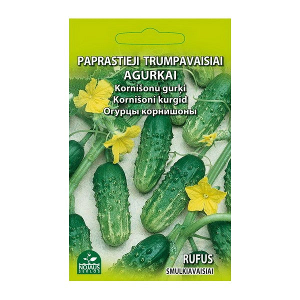 PAPRASTIEJI TRUMPAVAISIAI AGURKAI RUFUS 0.5g
