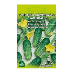 PAPRASTIEJI TRUMPAVAISIAI AGURKAI RUFUS 0.5g