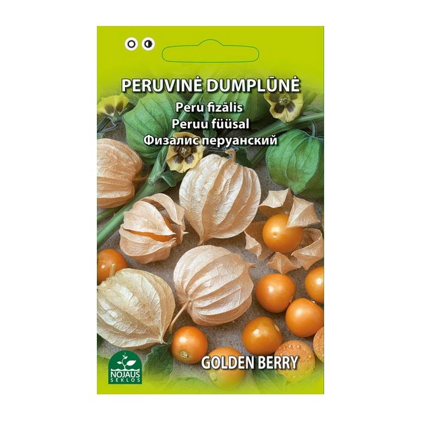 PERUVINĖ DUMPLŪNĖ GOLDEN BERRY 0.2g