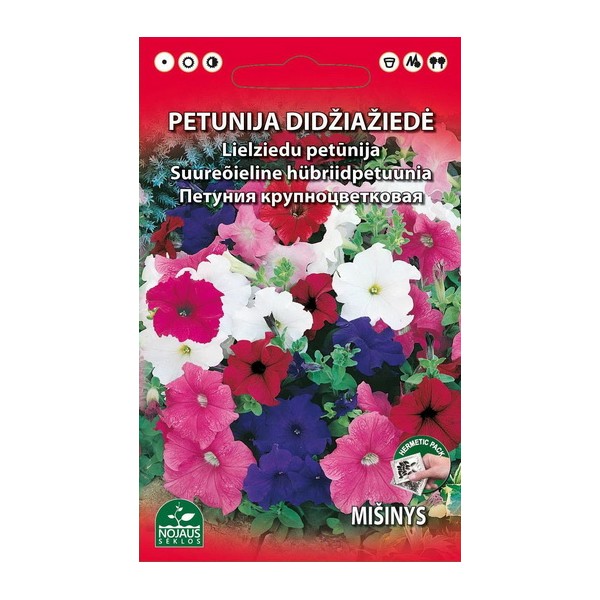 PETUNIJA DARŽELINĖ MIŠINYS 0.1g