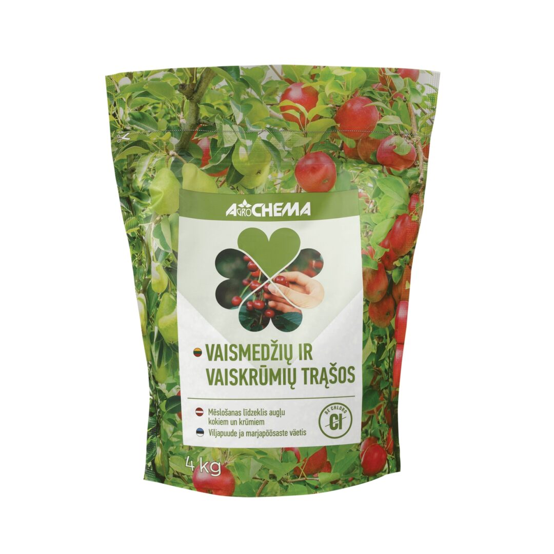 Trąšos vaismedžiams ir vaiskrūmiams 4kg