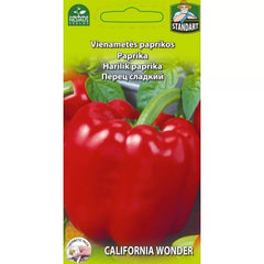 VIENAMETĖS PAPRIKOS CALIFORNIA WONDER 0.3g