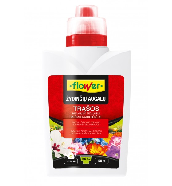 "Flower" trąšos žydintiems augalams