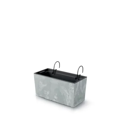 195x185x395 Vazonas gėlėms URBI CASE BETON EFFECT