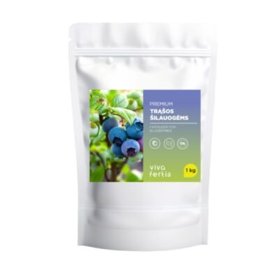 Granuliuotos trąšos šilauogėms, 1 kg
